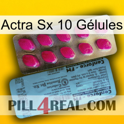 Actra Sx 10 Gélules 35
